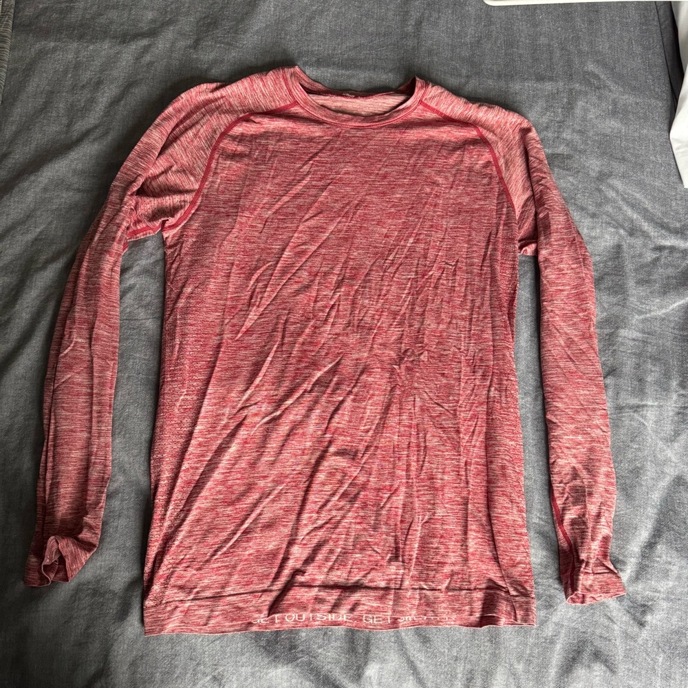 lululemon athletica Crimson Long Sleeve Shirt